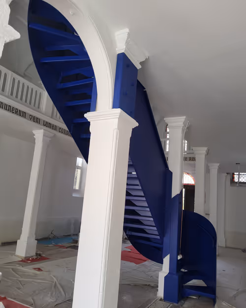 Escalier monumental réalisé par D Métal